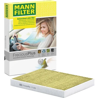 Bilde av MANN FILTER FP 2842 Kupéfilter VOLKSWAGEN: Multivan 5 (7HM, Transporter 6 Bus, AUDI: Q7, PORSCHE: Cayenne