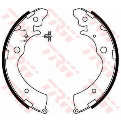 Bilde av TRW GS8559 Bremsesko 220 36 AKEBONO HONDA: ACCORD 4, CR V 1