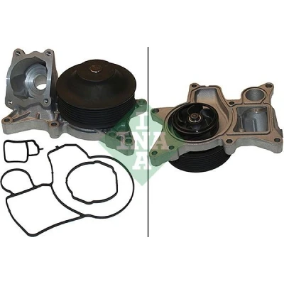Bilde av INA 538 0185 10 Vannpumpe for vifteremdrift BMW: X5, 5 Sedan, Touring