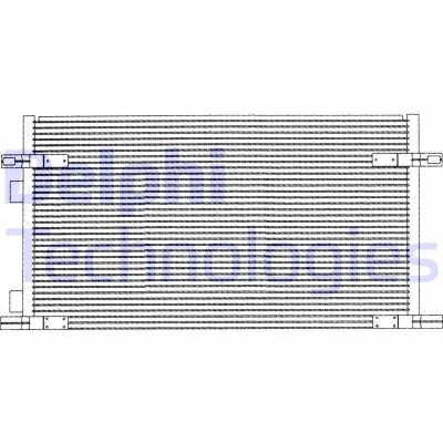 Bilde av DELPHI TSP0225212 Kondensator uten tørker 14 11