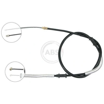 Bilde av A.B.S. K18047 Bremsekabel 1755 Trommelbrems for høyre/venstre ratt FIAT: Doblo I Cargo