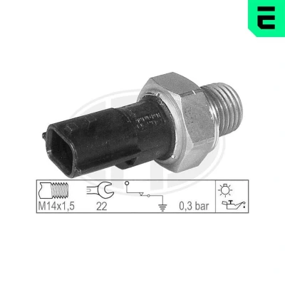 Bilde av Oljetrykkbryter, dacia,lada,renault, 25 24 004 23R, 82 00 359 622, 633, 670 508, 671 275, 970 449