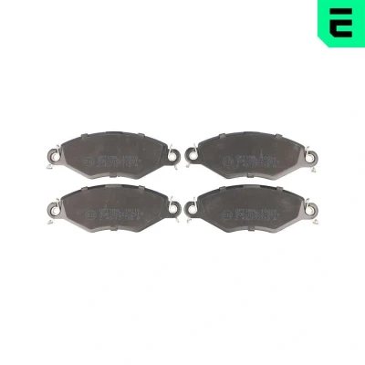 Bilde av OPTIMAL BP 10316 Bremseklosser framaksel ikke klargjort for slitasjeindikator PEUGEOT: 206 Hatchback, 306 Hatchback