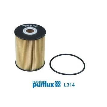 Bilde av PURFLUX L314 Oljefilter Filterinnsats VOLKSWAGEN: Transporter 5, Multivan 5 (7HM, Touareg I, AUDI: A8 D2, Q7, PORSCHE: Cayenne