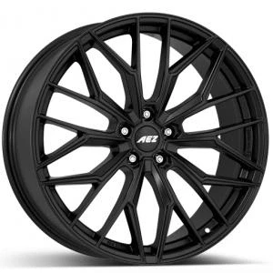 Bilde av AEZ Porto Black matt 9x19 5/108 ET53 B63.4