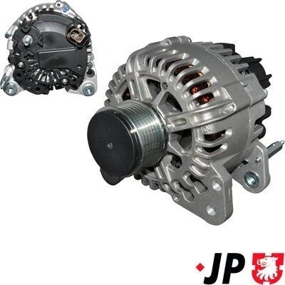 Bilde av JP GROUP 1190104300 Dynamo 14V 110A VOLKSWAGEN: Passat B6 Variant, Caddy 3, Polo V Hatchback, SKODA: Octavia 2 Combi, Fabia 2, 1 Combi