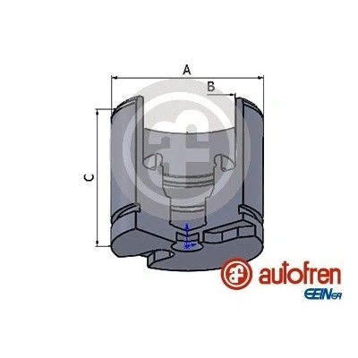Bilde av AUTOFREN SEINSA D025256 Stempel, bremseklave 57 framaksel