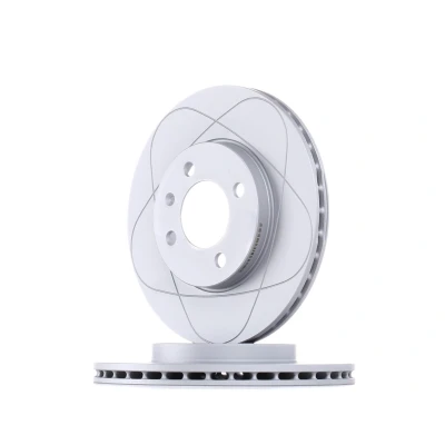 Bilde av ATE PowerDisc 24.0320 0128.1 Bremseskiver 256,0 20,0 4 100,0 ventilert belagt legert / høykull med skruer VOLKSWAGEN: GOLF 3, 2