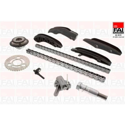 Bilde av FAI AutoParts TCK239NG Registerkjedesett uten tetning, med tannhjul simplex, Boltkjede BMW: 3 Sedan, X5, Touring