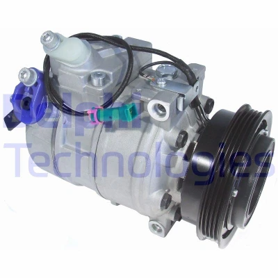 Bilde av DELPHI TSP0159315 Kompressor Denso 7SBU16C PAG 46 med kompressorlje
