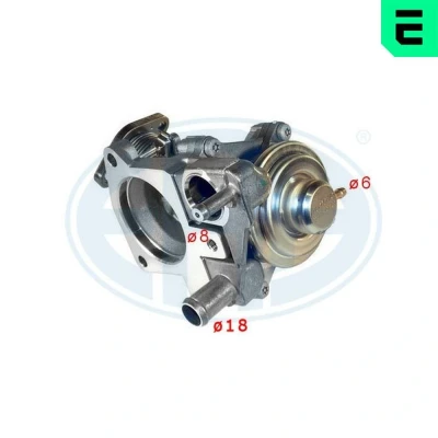 Bilde av ERA 555090A EGR Ventil pneumatisk med tetning FIAT: Ducato III Flatvogn lastebil / Chassis, Van, Minibuss