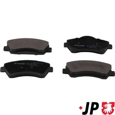 Bilde av JP GROUP 4163607710 Bremseklosser framaksel ikke klargjort for slitasjeindikator PEUGEOT: 308 SW 2, I SW, II Hatchback, CITROËN: C4 Cactus