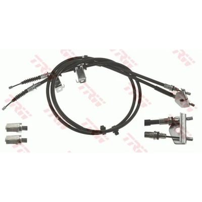 Bilde av TRW GCH406 Bremsekabel 1363, 1327, 1199, 1168 Trommelbrems FORD: FIESTA 6