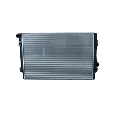 Bilde av NRF 58437A Radiator Aluminium 650 453 34 Kjøleribber satt sammen mekanisk VOLKSWAGEN: Golf 7, 7 Variant, SKODA: Superb III Stasjonsvogn