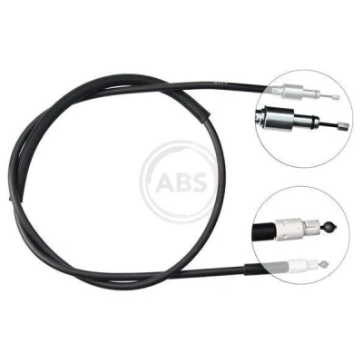 Bilde av A.B.S. K13516 Bremsekabel 1750 Skivebrems for høyre/venstre ratt VOLKSWAGEN: Touareg I