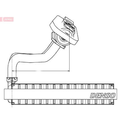 Bilde av DENSO DEV09020 Fordamper
