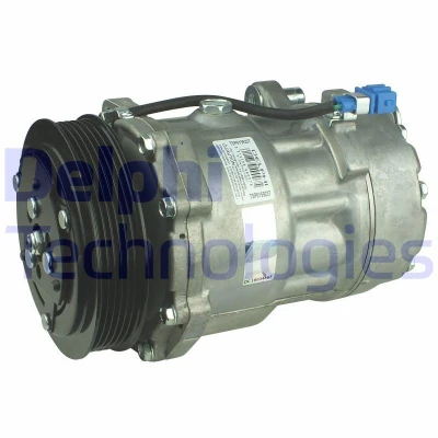 Bilde av DELPHI TSP0159237 Kompressor Sanden SD7V16 PAG 46 med kompressorlje VOLKSWAGEN: Transporter 4 Bus,