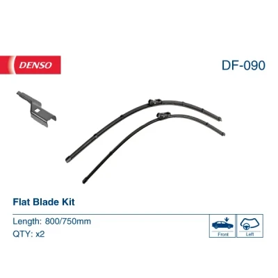 Bilde av Vindusvisker Denso DF 090 Flatt viskeblad CITROËN: Grand C4 Spacetourer, Picasso 2