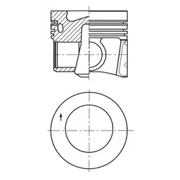 Bilde av Stempel KOLBENSCHMIDT 41271610