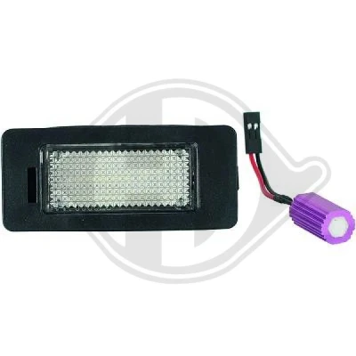 Bilde av DIEDERICHS HD Tuning LID10405 Nummerskiltlys LED bak VOLKSWAGEN: Golf 6, Plus / Crossgolf, Sharan II, SKODA: Octavia 3 Schrägheck
