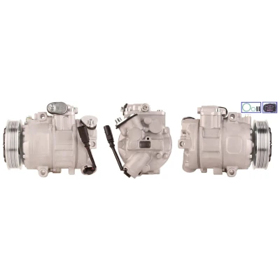 Bilde av LUCAS ACP231 Kompressor PAG 46 R 134a med tetning VOLKSWAGEN: Polo V Hatchback, IV AUDI: A2, SKODA: Fabia 2