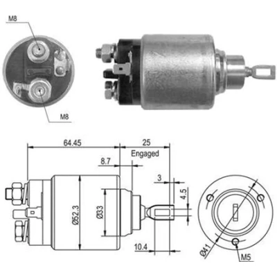 Bilde av MAGNETI MARELLI 940113050012 Magnetbryter, starter