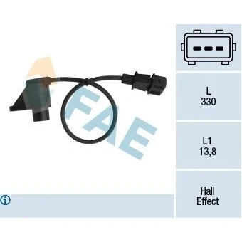 Bilde av Sensor, kamakselposisjon, opel,saab,vauxhall, 46 21 363, 389, 47 70 079, 6238334, 6238350, 6238352, 90505794, 90510657, 90510667