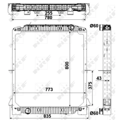 Bilde av Radiator NRF 549567