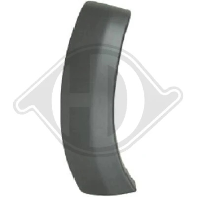 Bilde av Utvidelse skvettskjerm, Venstre Diederichs 6685853 toyota hilux flak/chassi vii, pick up vii OE 521130K140