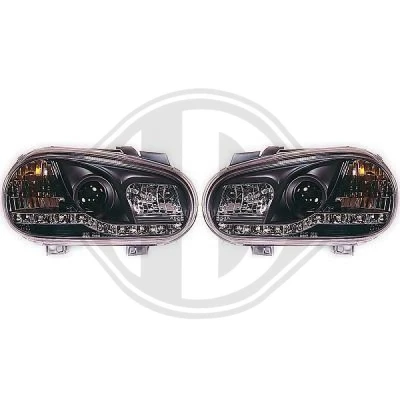 Bilde av DIEDERICHS HD Tuning 2213585 sett hovedfrontlys VOLKSWAGEN: Golf 4