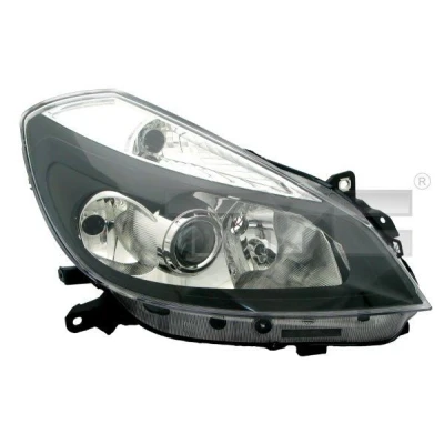 Bilde av TYC 20 0795 25 2 Frontlykter høyre H7/H1/H7 med blinklys for høyrekjøring uten elektromotor RENAULT: CLIO III Grandtour, 3