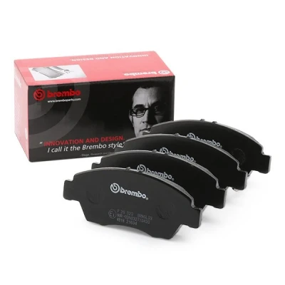 Bilde av BREMBO P 28 023 Bremseklosser med akustisk slitasjevarsel uten tilbehør HONDA: CIVIC 6 Coupe, Insight II Hatchback, 7 Hatchback