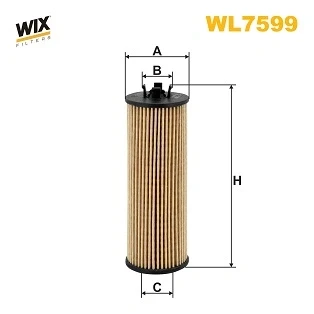 Bilde av Oljefilter WIX FILTERS WL7599