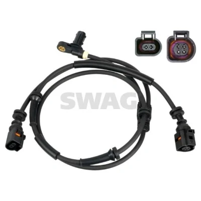 Bilde av SWAG 33 10 2290 ABS Sensor venstre bakaksel, høyre bakaksel 1110 VOLKSWAGEN: Sharan I, SEAT: Alhambra I