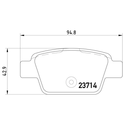 Bilde av HELLA 8DB 355 018 851 Bremseklosser ikke klargjort for slitasjeindikator med bremsecaliperskruer tilbehør FIAT: BRAVO 2, Stilo Hatchback