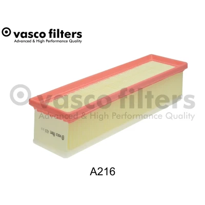 Bilde av DAVID VASCO A216 Luftfilter 80mm 348mm 92mm firkantet Filterinnsats med forfilter MERCEDES BENZ: C Klasse T modell, Sedan