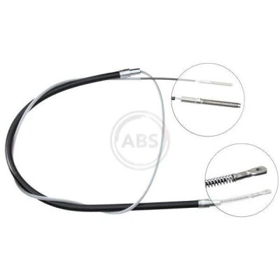 Bilde av A.B.S. K10166 Bremsekabel 1725 Skivebrems for høyre/venstre ratt BMW: 3 Sedan, Touring, Cabrio