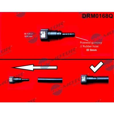 Bilde av Forbindelsesstykke Dr.Motor Automotive DRM0168Q