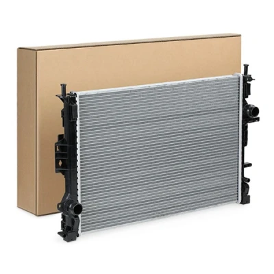 Bilde av PRASCO FDA2425 Radiator Aluminium 670 470 23 med hurtigkoplinger Kjøleribber satt sammen mekanisk VOLVO: XC60 I, V70 3, FORD: FOCUS Galaxy Mk2 MPV