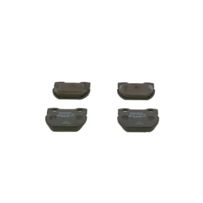 Bilde av BOSCH 0 986 424 827 Bremseklosser Low Metallic med antihyle blikk, montageanvisning LAND ROVER: Defender Pick up, SUV