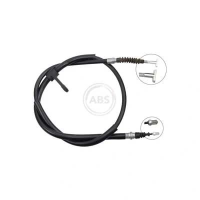Bilde av A.B.S. K18886 Bremsekabel 1271 Skivebrems for høyreratt