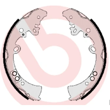 Bilde av BREMBO S 83 550 Bremsesko 295 62 TOYOTA: HILUX 3 Pick up