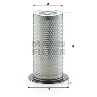 Bilde av MANN FILTER C 12 100 x Sekundært luftfilter