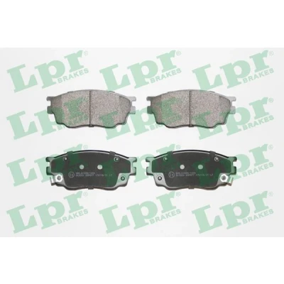 Bilde av LPR 05P877 Bremseklosser MAZDA: 6 Hatchback, Sedan