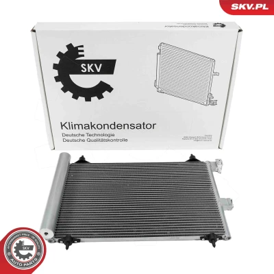 Bilde av Kondensator, klimaanlegg Esen skv 86SKV046 citroën, peugeot OE 6455AT, 6455CV, 6455CVAT