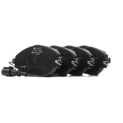 Bilde av VALEO 302416 Bremseklosser framaksel inkl. slitasjevarselkontakt med antihyle blikk VOLKSWAGEN: Golf 7, Passat B7 Variant, 7 Variant