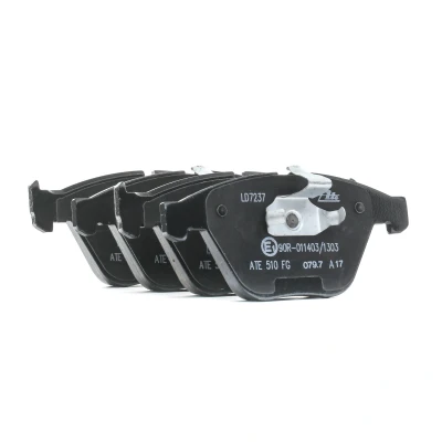 Bilde av ATE Ceramic 13.0470 7237.2 Bremseklosser klargjort for slitasjeindikator, ekskl. slitasjevarselkontakt BMW: 3 Sedan, Touring, X1