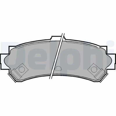 Bilde av Bremseklosser sett, Bakaksel, nissan almera i, hatchback 44060 0M890