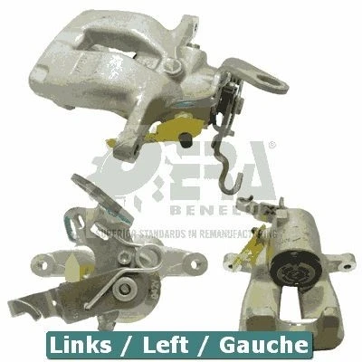 Bilde av ERA Benelux BC53364 Bremsecaliper venstre bakaksel VOLKSWAGEN: GOLF 5, Touran I, 6, AUDI: A3 Sportback, Hatchback, SKODA: Octavia 2 Combi