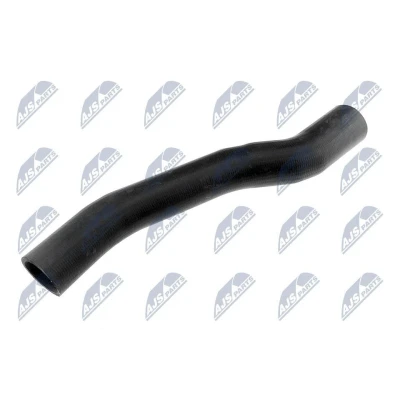 Bilde av NTY GPP FR 017 Ladeluftslange gummi med tekstilforsterker VOLVO: V50, C30, S40 II, FORD: Focus 2, 2 Kombi, C Max